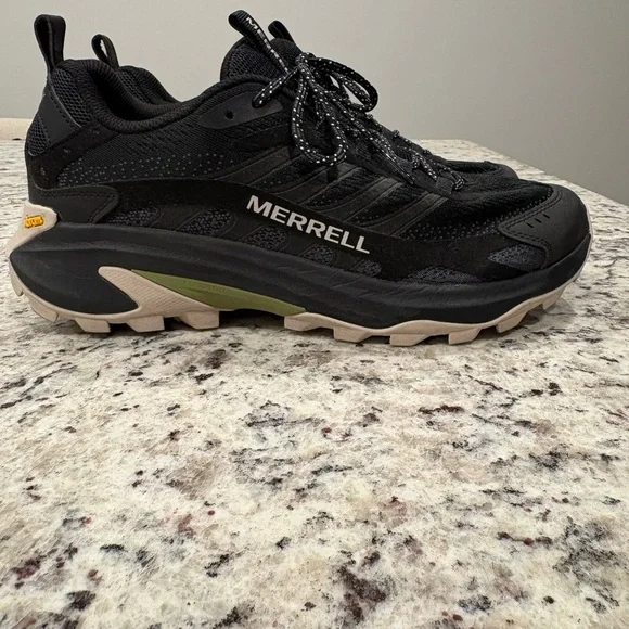 Merrell Men's Black Athletic Shoes 11.5